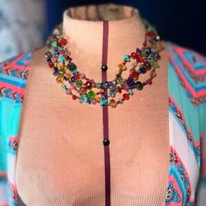 Multicolor Beaded Necklace